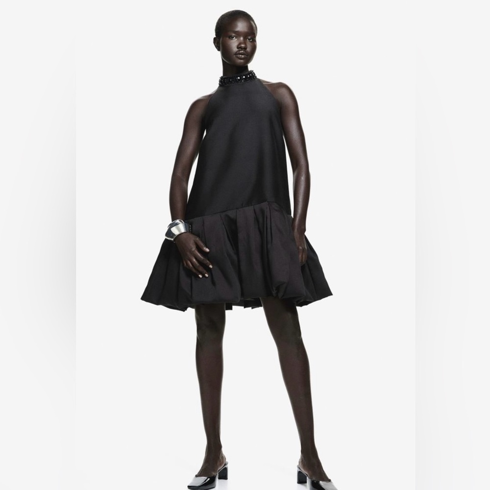 H&M black dress